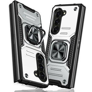 �y���������zTMUJWS Galaxy Z Fold6 5G �p�P�[�X �����O �Ռ��z�� �ϏՌ� TPU+PC�o���p�[ ��d�\�� �ČRMIL�K�i �S�ʕی�J�o�[ ����h�~ �ԍڃz���_�[�Ή� �C�菝�h�~ ����~�� �y�� ���^ �M�����N�V