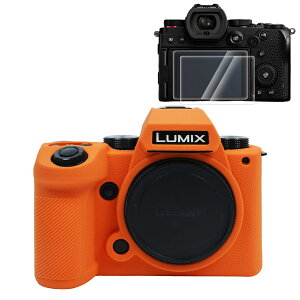 �y���������zRieibi �V���R���P�[�X Panasonic Lumix DC-S5II /Panasonic Lumix DC-S5IIX �J�����P�[�X 2 ���X�N���[���v���e�N�^�[�t���A�y�ʃJ�����P�[�X Panasonic Lumix S5 II X/Panasonic Lumix S5 II �P�[�X �F�F�I��