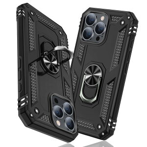 �y���������zTMUJWS iPhone 16 Pro �p�P�[�X �����O �ϏՌ� �Ռ��z�� ���h�~ �S�ʕی� �J�����ی� �X�^���h�t�� TPU+PC�o���p�[ �w��h�~�΍� ��d�\�� 360�x��] �h�o �ԍڃz���_�[�Ή� ���ϖh�~ ��