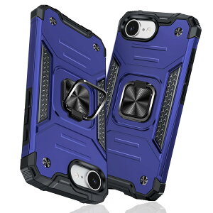 �y���������zTMUJWS iPhone 16e �p�P�[�X �����O �Ռ��z�� �ϏՌ� TPU+PC�o���p�[ ��d�\�� �ČRMIL�K�i �S�ʕی�J�o�[ ����h�~ �ԍڃz���_�[�Ή� �C�菝�h�~ ����~�� �y�� ���^ �A�C�t�H��16e �p