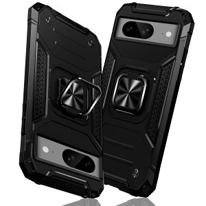 �y���������zTMUJWS Google Pixel 8A �p�P�[�X �����O �Ռ��z�� �ϏՌ� TPU+PC�o���p�[ ��d�\�� �ČRMIL�K�i �S�ʕی�J�o�[ ����h�~ �ԍڃz���_�[�Ή� �C�菝�h�~ ����~�� �y�� ���^ �O�[�O�� �s