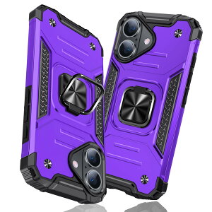 �y���������ziPhone 16 Plus �p�P�[�X �����O �Ռ��z�� �ϏՌ� TPU+PC�o���p�[ ��d�\�� �ČRMIL�K�i �S�ʕی�J�o�[ ����h�~ �ԍڃz���_�[�Ή� �C�菝�h�~ ����~�� �y�� ���^ �A�C�t�H�� 16 plus 