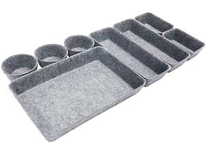 �y���������zVIEAURA �����o�� �d�؂� �f�X�N�C���g���[ �������� �t�F���g �g���[ ���[�� �������[ �I�t�B�X �f�X�N �� ���@�\ �X�b�L�����[ (�O���[�^8�Z�b�g) �F�F�O���[