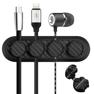 �y���������zfogman �P�[�u���z���_�[ �}�O�l�b�g ���� �Ɨ� �z������ ���� �ԓ� �f�X�N �Œ� 2�� �T�C�Y�F75 x 25 x 4 mm