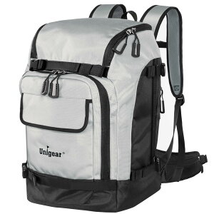 �y���������zUnigear �X�m�[�{�[�h �o�b�N�p�b�N �X�L�[ �u�[�c�o�b�O ��^ �X�L�[�w�����b�g �o�b�O ��e�� 50L 7�F �F�F70L-�V���o�[�O���[�A�T�C�Y�F70L