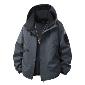 �y���������z[wolass] �W���P�b�g �����Y ���� ���n �E�C���h�u���[�J�[ �t�[�h�t�� �y�� �傫���T�C�Y �j�����p �A�E�^�[ �h�� �h�� �J�W���A�� �t�H�~�� �F�F#8053-�O���[�A�T�C�Y�FL