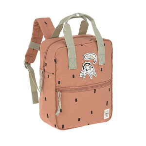 �y���������z[LASSIG] ���b�V�O Mini Square Backpack Happy Prints �~�j�X�N�G�A�o�b�N�p�b�N �F�Fcaramel�A�T�C�Y�F�~�j