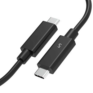 �y���������zUSB-C Thunderbolt 5 �P�[�u�� POTRRCIUSUER �T���_�[�{���g5 80Gbps �o�����f�[�^�]�� 240W PD�Ή� 8K/60Hz [Thuderbolt 4 / Thunderbolt 3, USB4 �݊�] �X�}�[�g�t�H���E�^�u���b�g�E�Q�[���@�̃^�C�vc�@
