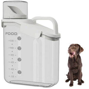 �y���������zSweet Plus �y�b�g�t�[�h�X�g�b�J�[ �h�b�O�t�[�h �a �ۑ��e�� ���� �L���j�X�^�[ �� �L �H�i�ۑ��e�� �h���C�t�[�h �c�ʂ��킩�� �v�ʃJ�b�v�t �F�F2000ml/�z���C�g