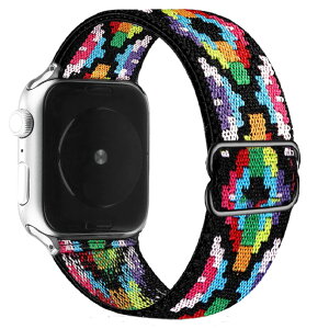 �y���������z[WOXDECO] �R���p�`�u�� Apple Watch �o���h38mm/40mm/41mm/42mm/44mm/45mm ���p �A�b�v���E�H�b�` �o���h �X�|�[�c �i�C���� �L�k�� �x���g apple watch series 7 SE 6 5 4 3 2 1 �Ή� ���f�B�[�X �����Y 