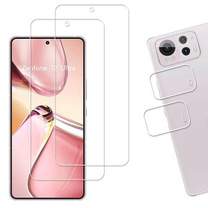 �y���������zHUAKE 2���Z�b�g ���{�f�ލ̗p ��p �K���X�t�B���� �F�F�����A�T�C�Y�F2-2-ASUS Zenfone 12 Ultra