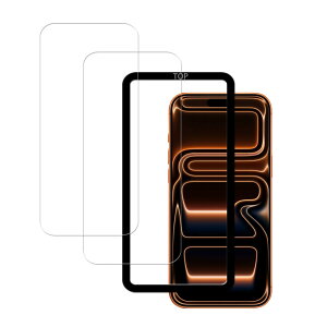 �y���������zHUAKE 2���Z�b�g ���{�f�ލ̗p ��p �K���X�t�B���� �F�F�����A�T�C�Y�F2D-iPhone17Pro