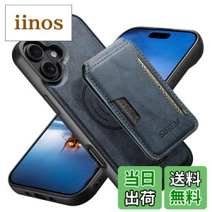 �y���������zJCGOOD iPhone 17/17Pro/17ProMax/17Air �P�[�X MagSafe ���C�����X�[�d �Ή� �w�ʃJ�[�h�P�[�X�t�� ������ �}�O�Z�[�t�Ή� �J�[�h���[ ���߉\�ȃX�^���h�@�\ ���O���\ ���C�z���J�o�[