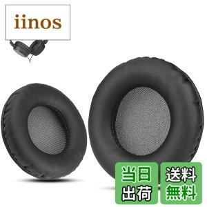 �y���������zKrone Kalpasmos ���a 75mm�C���[�p�b�h - 2���A�����p�A�u���b�N�v���e�C�����U�[�E�O���[�h�o�C���[�}�t�BAKG K518LE/Audio Technica ATH S200BT/Sony MDR-NC6/JVC���A�I���C���[�w�b�h�z���Ή�