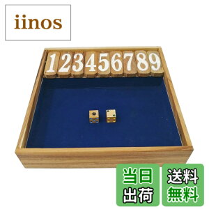 �y���������zKINOKINO �W���b�N�|�b�g �_�C�X �{�[�h�Q�[�� �T�C�R�� �Q�[�� Jackpot Dice Game �F�F�u���[L�A�T�C�Y�F23cmx23.2cmx��4.5cm