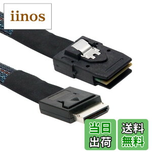 �y���������zXiwai OCULINK PCIE PCI-EXPRESS SFF-8611 8x 8 ���[�� - �f���A�� SFF-8087 4x SSD �f�[�^ �A�N�e�B�u �P�[�u�� 50 cm �F�F�u���b�N