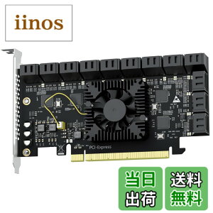 �y���������zGLOTRENDS PCIe SATA ���݃{�[�h �F�FPCIE 3.0 X8�B�A�T�C�Y�F24-Port, X8