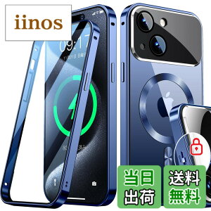 �y���������zRosycover�y�V�����̈�̌^�����Y�E���J�j�J�����b�N�ziPhone �p�� �P�[�X Magsafe�Ή� [360°�S�ʕی�E���ʋ����K���X] �F�F�`�^���u���[�A�T�C�Y�FiPhone 15 Plus �p