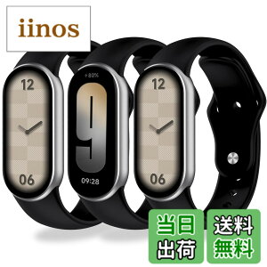 �y���������z[Monuary] 3-8�F Xiaomi Smart Band 10/9/8�ƌ݊����̂�������p���X�g�o���h�A�_�炩��TPU���A�ʋC���A�h���A�v���ȉ�̗̂̍p �F�F��*3�A�T�C�Y�F�t�J���i�V���R���j