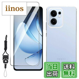 �y���������zNutmeg�y1+1�Z�b�g�zOPPO Reno13 A �K���X�t�B���� + OPPO Reno13 A �P�[�X �N���A �J�o�[ TPU�f�� �S���� �����h�~ �_�炩����G�� �����h�~ �ϏՌ� �ی�t�B���� �d�x9H �C�A�[�� ������
