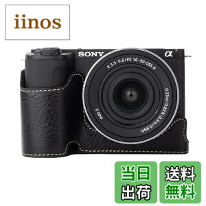 �y���������zRieibi �J�����P�[�X�ASony ZV-E10 II�pPU���U�[�n�[�t�P�[�X�ASony ZV-E10 II�p�ی�P�[�X�ASony ZVE10 II�J�o�[�A�����J�����o�[�W�����ƃn���h�O���b�v�f�U�C�� �F�F�u���b�N