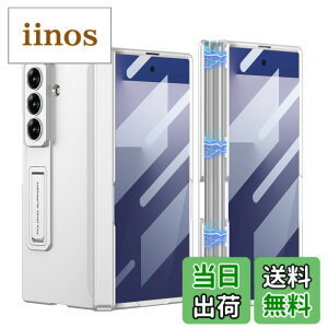 �y���������zGalaxy Z Fold7 �P�[�X �K���X�t�B�����t�� Samsung �M�����N�V�[Z �t�H�[���h7 / SC-56F / SCG34 �p �J�o�[ �q���W�ی� �J���������Y�ی� �S�ʕی� Uovon �X�}�z�P�[�X �X�^���h�t�� �X�g��