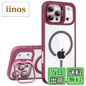 �y���������zKanyaku �p�̃P�[�X MagSafe�Ή� �����Y�ی� �X�^���h �X�g���b�v�z�[���t�� �F�F���b�h�A�T�C�Y�Fiphone17promax