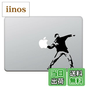 �y���������z�J�C���h�X�g�A MacBook Air/Pro 11 / 13�C���` �}�b�N�u�b�N �X�e�b�J�[ �V�[�� �o���N�V�[ �����g�t �K�C Banksy Molotov Guy M424X �F�F�u���b�N�A�T�C�Y�F13�C���`