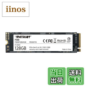 �y���������zPatriot P300 Internal SSD - NVMe PCIe Gen 3x4 - M.2 2280-10 Pack Parent �F�FM.2 PCIe Gen 3x4�A�T�C�Y�F128GB