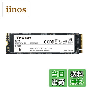 �y���������zPatriot P300 Internal SSD - NVMe PCIe Gen 3x4 - M.2 2280-10 Pack Parent �F�FM.2 PCIe Gen 3x4�A�T�C�Y�F1TB