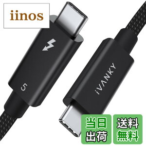 �y���������zThunderbolt 5 �P�[�u�� �F�F�u���b�N�A�T�C�Y�F1m