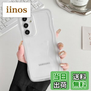 �y���������zZTOFERA Clear Wave Frame Case for Samsung �F�F�����A�T�C�Y�FSamsung S25 Plus�p