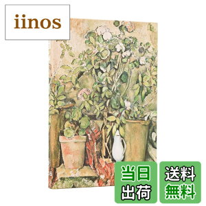 �y���������zPaperblanks/�y�[�p�[�u�����N�X 2026�N�x �p��Ń_�C�A���[ �n�[�h�J�o�[ Cezanne's Terracotta Pots and Flowers �~�j DE0730-3 �F�FCezanne's Terracotta Pots and Flowers �~�j