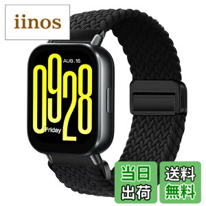 �y���������z[KeeFos] 22mm �o���h Xiaomi Watch S4/S3/Redmi Watch 5 Active/5 Lite �Ή� �����o���h �i�C�����f�� ���C�o�b�N�� �}�O�l�b�g���o�b�N�� �ւ��x���g �L�k�� �T�C�Y���� �҂� �ʋC�� �X�|�[�c ��