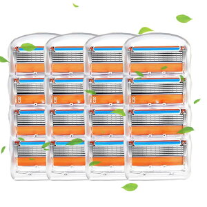 【送料無料】プログライド 替刃 Fusion交換刃 5段刃 替え刃 髭剃り ひげそり 色:WANG-JS-16G、サイズ:WANG-JS-16G