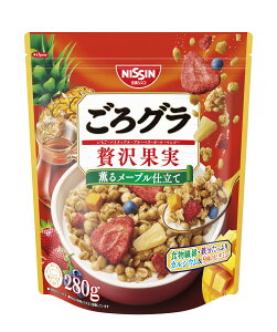 【送料無料】日清シスコ ごろグラ 彩り果実 サイズ:320g (x 6)