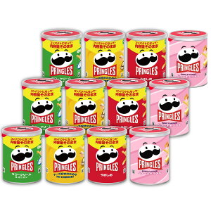 【送料無料】ケロッグ プリングルズ S缶缶アソートセット 色:緑、サイズ:S缶4種アソート