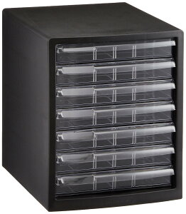 【送料無料】ナカバヤシ A4レターケース6段(浅5+深1) ブラック A4E-SC6B 色:ブラック、サイズ:7段