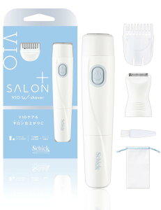 【送料無料】Schick(シック) サロンプラス V.I.O ダブルシェーバー デリケートゾーン シェーバー vio 色:オフホワイト