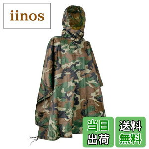 yz[Mil-Tec] |` CEFA bvXgbvn ČRX^C Rain Poncho - Woodland Camo FFWoodland CamoʁATCYF210 x 150 cm