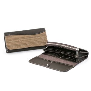 yz[VARCO REAL WOOD] Long wallet OEHbg z Y fB[X {v U[ { FF`R