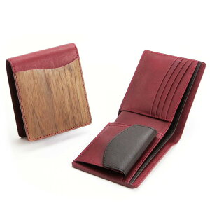 yz[VARCO REAL WOOD] Smart wallet ܂z Y fB[X {v VR Ebh U[ { FFbh