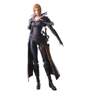 【送料無料】ファイナルファンタジーXVI ブリングアーツ ベネディクタ・ハーマン PVC製 塗装済み可動フィギュア 色:ブラック、サイズ:通常