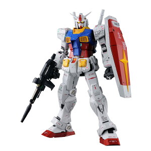 【送料無料】PG UNLEASHED 機動戦士ガンダム RX-78-2 ガンダム 1/60スケール 色分け済みプラモデル 色:シルバー、サイズ:160.02×104.14×33.02cm