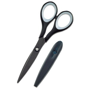 【送料無料】プラス はさみ フィットカット 色:ブラック、サイズ:1個 (x 1)