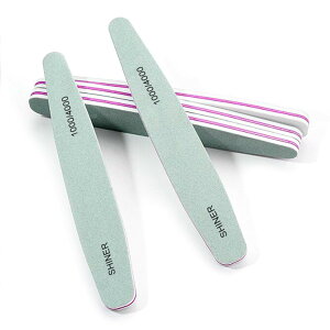 【送料無料】サムコス 爪ヤスリ 研磨ツール 10本セット eva スポンジファイル グリッド/両面仕様 ネイルファイル 爪やすり ネイルシャイナー ネイル用品 プロ 爪磨き スポンジクッションツー