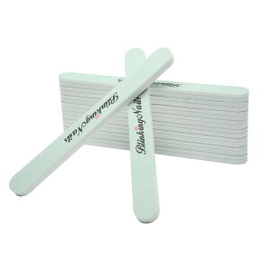 【送料無料】スポンジ バッファー 爪やすり 磨き ネイルシャイナー ネイルをつやつやに スポンジファイル ソフトファイル ネイルポリッシュファイル 色:緑、サイズ:ストレート