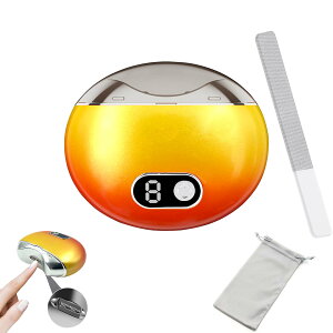 【送料無料】Hipuwu 電動爪切り 【2024年革新】 自動爪切り 三段階スピード 電動つめきり Type-C充電式 電動爪削り 小型 低騒音設計 ワンタッチ LEDライト付き 爪ケア 簡単操作 男女兼用 子供大人