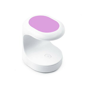 【送料無料】UVライト ジェルネイルライト USB式 16W 卵の形 LED 硬化ライト レジン用 硬化ライト LEDネイルドライヤー 軽量 持ち運びに便利 手足両用 自宅でDIYネイル用 色:パープル、サイズ: