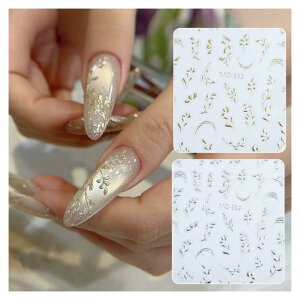 �y���������zWBLDBB �l�C���V�[�� �l�C���X�e�b�J�[ �l�C���f�R���[�V�����p �L���L�� �ȒP�l�C���A�[�g �t�@�b�V���� diy �y�[�X�g���邾�� �l�C���f�U�C���m�[�_���[�W 2 �Z�b�g �F�F�}���`